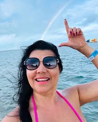 Contemplando o arco-íris de Porto de Galinhas