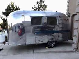New a/c unit that blows very cold. Airstream Caravel 1965 Vintage Airstream 17 Caravel Bambi Vans Suvs And Trucks Cars