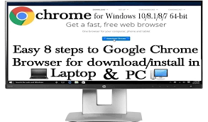 Google chrome para windows y mac es un navegador web gratuito desarrollado por el gigante de internet google. How To Install Download Google Chrome In Pc Easy Steps Glimmernews Com