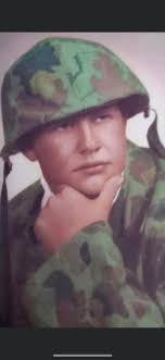 Phouc Vinh 1967/68. I'm just getting ready for a night patrol out side the  wire. I did not like working at night at all. The Vietnam night was spooky,  and dangerous! I