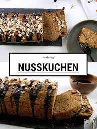 Saftiges Nusskuchen Rezept Einfachen Ruhrkuchen Backen Recipe Sweet Bread Workout Food Food