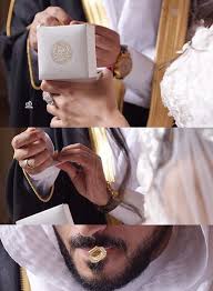 Pin By Bedo On Photo Arab Wedding White Wedding Ring Cute Muslim Couples