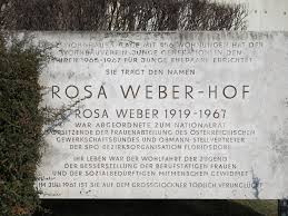 A ministra do supremo tribunal federal rosa weber suspendeu julgamento que questiona decretos do presidente jair bolsonaro que flexibilizaram a compra de armas. Datei 1210 Jedleseerstrasse 98 Rosa Weber Hof Rosa Weber Gedenktafel Img 0663 Jpg Wikipedia