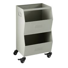 Camarera Industrial Con Ruedas De Metal Verde Caqui Atelier Hype Maison Du Monde Bureau Maison Du Monde Deco Kaki
