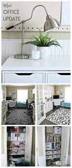 Budget Friendly Office Update Home Office Design Home Office Organization Trendy Home