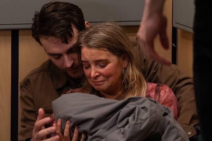 Emmerdale's Charity Dingle's life hangs in the balance after giving birth |  Radio Times