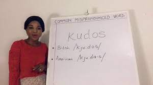 This video shows you how to pronounce kudos How To Pronounce Kudos Correctly Youtube