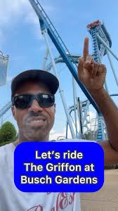 The Griffon at Busch Gardens is one of my favorite rides. , The drops are  amazing and the speed is remarkable it feels like it’s 90 degrees straight  down., Come along for the ride together., #, ...