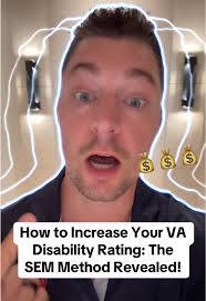 📈 How to Increase Your VA Disability Rating: Brian Reese Reveals The SEM  Method Framework! Stuck, Frustrated, or Underrated? Did the VA Deny Your  Claim? According to our data, 87% of veterans we meet ...