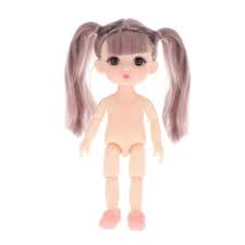 Dolls with short hair are so cute, but it's hard to come up with hairstyles for them sometimes right? Jual 16cm Mini Dolls Body Fashion Toys With 3d Eyes And Long Hair Girls Birthday Gift Style 10 Terbaru Juli 2021 Blibli