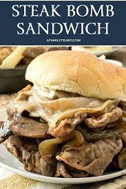 Featured in delicious steak dinner recipes. Steak Bomb Sandwich A Family Feast