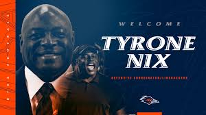 We're excited to announce Tyrone Nix as our defensive coordinator and  linebackers coach. 📎 bit.ly/2Sf46FD