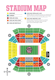 Seating Chart For Florida Citrus Bowl Stadium Ucf Football