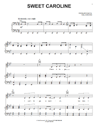 Listen to the sweet caroline | soundcloud is an audio platform that lets you listen to what you love and share the sounds you create. Sweet Caroline Sheet Music Neil Diamond Piano Vocal Guitar Right Hand Melody