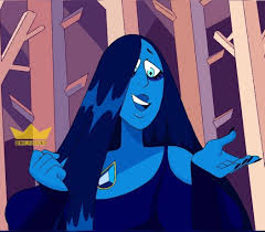 We Decided To Draw Blue Diamond In The Pilot Design Like The Sketches Done By Rebecca Sugar Steven Universe Diamond Steven Universe Gem Steven Universe Fanart