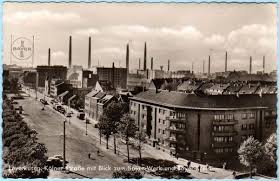 Current news, squad, fixtures and everything about the club for you. Leverkusen Kolner Strasse Mit Blick Zum Bayer Werk Und Bayer Kreuz 1960
