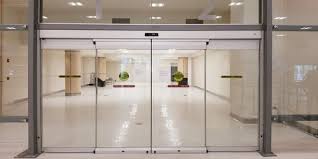 Outfitting your office with sliding glass doors is an investment in your style and space. Dolomite Automatic Sliding Glass Door For Office Interior Rs 75000 Unit Id 19024756173