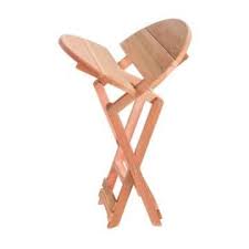 All Things Cedar Folding Side Table Western Red Cedar Hayneedle In 2020 Western Red Cedar Cedar Red Cedar