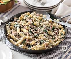 Creamy Pulled Pork Rigatoni Tastefully Simple Recipe Rigatoni Pasta Dishes Pulled Pork