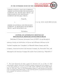 Indianapolis life insurance company license status : Https Www Mbschoen Com Wp Content Uploads 2020 08 2020 07 01 Zcrit Answer And Affirmative Defenses Of Complaint Pdf