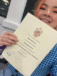 Very happy to have passed my IOSH Managing Safely course!