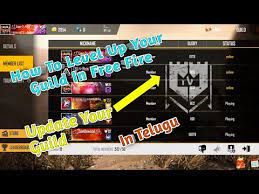 When activated, the boost will first begin a limited trial for the current character: How To Level Up Your Free Fire Guild In 10min In Telugu Update Your Guild Ff Updates Youtube