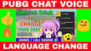 How To Change Pubg Mobile Quick Chat Voice Language From English To Japanese Anime And Loli Language Twdp Test With Dakshal Patel