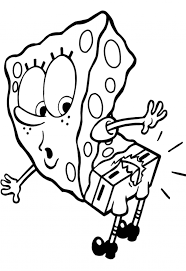 Coloring Rocks Spongebob Drawings Spongebob Coloring Cartoon Coloring Pages