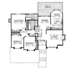 This layout creates dedicated work zones on each side of the kitchen. Split Level House Designs The Plan Collection