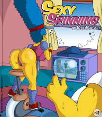 Sexy Spinning - The Simpsons - KingComiX.com