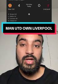 Manchester United Dominates Liverpool 4-0