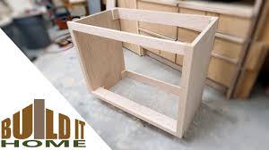 This vanity is one of the many that will be coming out in the coming weeks. Building The Bathroom Vanity Cabinet Part 1 Youtube