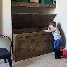Share this postpinterestfacebooktwitteremail around here, if we want something done, we do it ourselves. Easy Diy Toy Box Frills And Drills