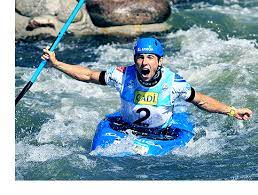 Jiri prskavec of team czech republic reacts after his run in the men's kayak slalom final on day seven of the tokyo 2020 olympic games at kasai canoe slalom centre on july 30, 2021 in tokyo, japan. Jiri Prskavec O Mne