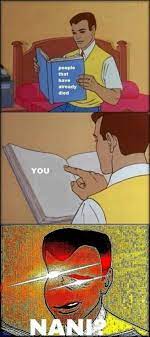Shouldn T Have Read That Book You Are Already Dead Omae Wa Mou Shindeiru Funny Pictures Funny Memes Funny Images
