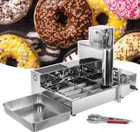 Amazon.com: ERoomQ Automatic Donut Maker Machine,Commercial Electric Donut  Fryer,Effortlessly Make 360pcs/h of Donuts with Adjustable Thickness,4 Rows  ...