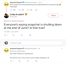 Snapchat is a service for sending and receiving photos, videos and text messages on mobile phones. Is Snapchat Shutting Down Rumors Of June 2019 Shutdown Arise Amid Ongoing Service Issue
