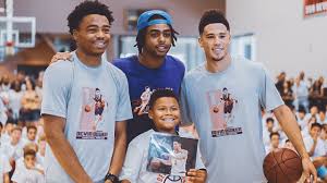 Devin booker started playing basketball professionally in 2015 and he is still active in it. Devin Booker Basketball Procamp 2019 Youtube
