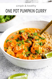 One Pot Pumpkin Curry Darn Good Veggies Recipe Pumpkin Recipes Dinner Pumpkin Curry Dinner Recipes