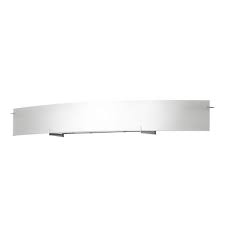 The install base size is 5.9x2wide application: Avm Enterprises Inc 48 Curved Glass Vanity Fixture