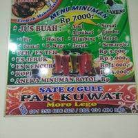 Test types vary by location. Rm Sate Kambing Dan Gule Pak Kuwat Tulungagung Tulungagung Jawa Timur