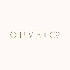 Beautiful Logo Design For Olive And Co The Soft Colors And Elegant Typography Match Perfectly With Beautiful Logos Design Branding Design Logo Beautiful Logos