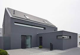 Urbanistically and ecologically, the concentrated construction of haus k is reasonable. Neubau Eines Einfamilienhauses Mit Carport