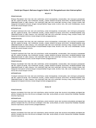 Download & view deskripsi nilai pengetahuan dan keterampilan bahasa inggris kelas ix as pdf for free. Deskripsi Raport Bahasa Inggris Kelas X Xii Pengetahuan Dan Ketrampilan