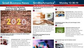 Small Business News 12 30 19 Small Business Marketing Business News Small Business