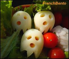 Halloween Casper Eggs Recette Ptitchef Recette Cuisine Halloween Recettes Halloween Repas Halloween
