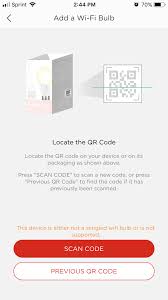 This new led lamp offers a modern approach to ambiance and personal expression. I Scanned The Qr Code On The Bulb And The Sengled Home App Reads This Device Is Either Not A Sengled Wifi Bulb Or Is Not Supported What Is Going On