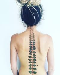 So a smart choice would be to opt for temporary tattoos on the backbone. 17 Spine Tattoos That Make For Beautiful Backbones Hellogiggles