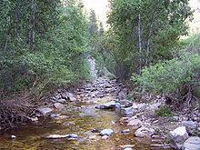 River refers to a stream that is fairly large in size. Stream Wikipedia