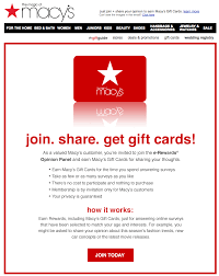 Macys Rewards Membership Email Subject Line By Invitation Only Macys Gifts Get Gift Cards Loyalty Marketing